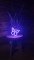 2Kids Toys LED NEON LIGHT lampa Fjäril