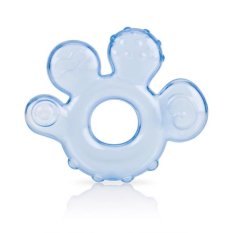 NUBY Teether filled with water - light blue 3 m+