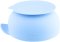 CHICCO Silicone bowl with suction cup blue-green 6m+