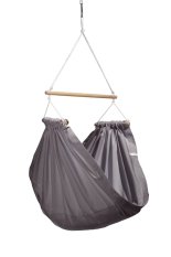 Zidna tekstilna ljuljačka siva HOJDAVAK JUNIOR