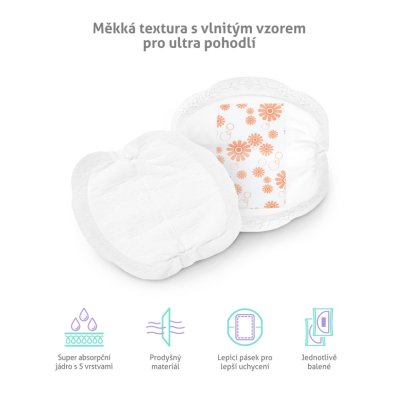 TRUELIFE Disposable Breast Pads Premium 100 pcs