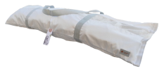 Reistas Monkey Mum® voor bedhek - lichtgrijs