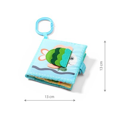 BABYONO Zintuiglijk boek Zeewereld 0m+