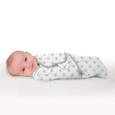 INGENUITY SUMMER Pucktuch SwaddleMe™ Original Swaddle Grey star