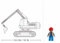 Sluban Town M38-B1196 Escavatore cingolato – ruspa