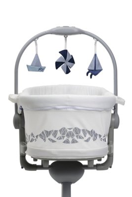 CHICCO Spjälsäng/säng/stol Chicco Baby Hug Pro - White Cream