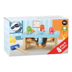 small foot Holzspielzeug Vogel Klopfspiel