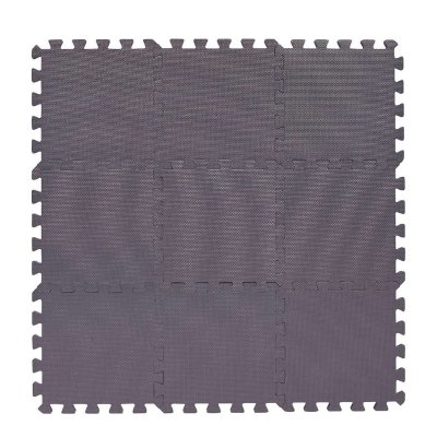 BABYDAN Tapete de quebra-cabeça Lavanda 90x90 cm