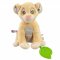 Le Roi Lion d'activité arc-en-ciel en peluche avec anneau de dentition