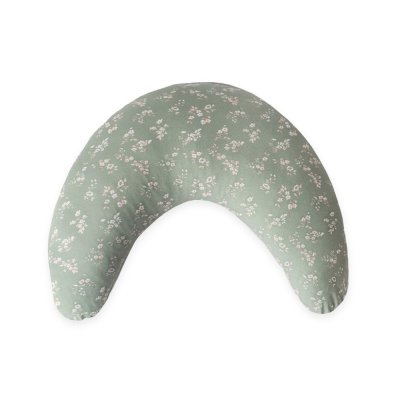 CEBA BABY Stillkissen HUGGY (150x60x37) Basic Jersey Green Meadow