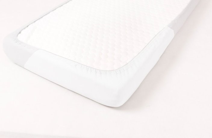 BABYMATEX Sheet waterproof with Tencel rubber 70x140 cm white