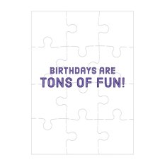 Mudpuppy Puzzle con tarjeta de felicitación En la obra