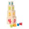 small foo Cubi didattici ad incastro ABC
