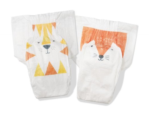 KIT & KIN Windeln Einweg Eco 4 (9-14 kg) 32 Stk