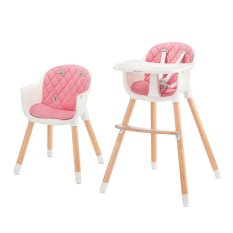 KINDERKRAFT Chaise de salle à manger Sienna rose