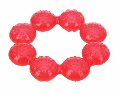 NUBY IcyBite Cooling Teether 3m+ - Red