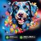 EscapeWelt Drewniane puzzle Pies 200 elementów