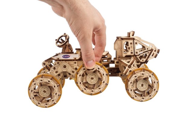 Ugears Drewniane Puzzle Mechaniczne 3D Mars Rover