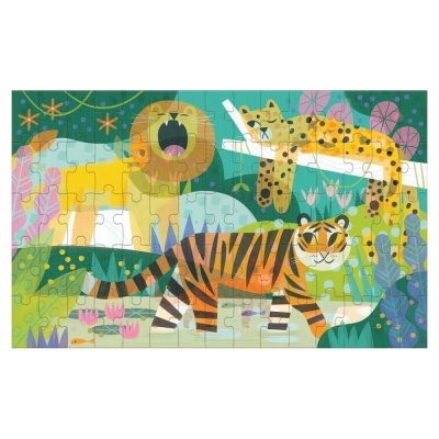 Mudpuppy Puzzle Lenticolare Gatti Piccoli e Grandi 75 Pezzi