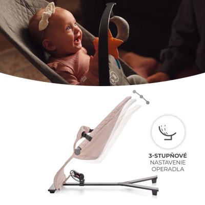 KINDERKRAFT Babywippe Mimi Beige, bis 9 kg