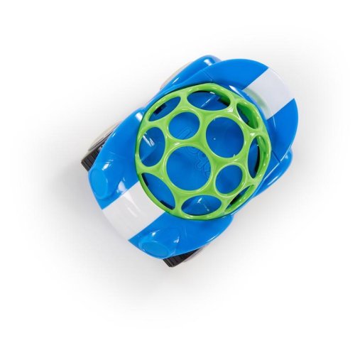 OBALL Rattle&Roll™ jouet voiture, bleu 3 mois+