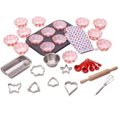 Bigjigs Toys Set di strumenti per la cottura