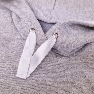 Mikinaste obleke - siva melanž sijaj