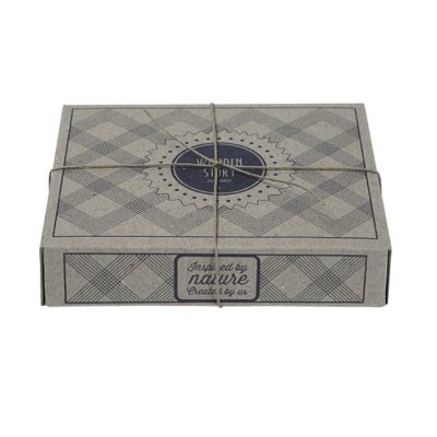 Wooden Story Mini grickalica - Zeko s maramicom