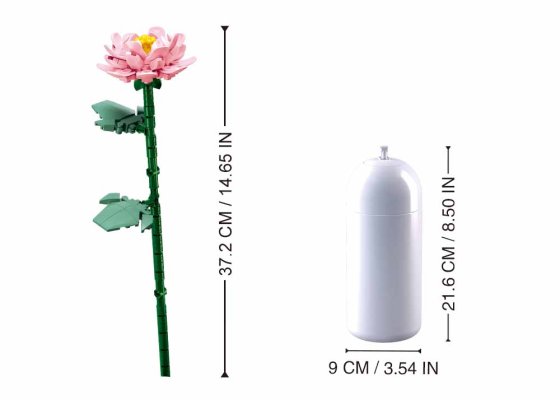 Sluban Flowers M38-B1101-05 Pivoine dans un vase