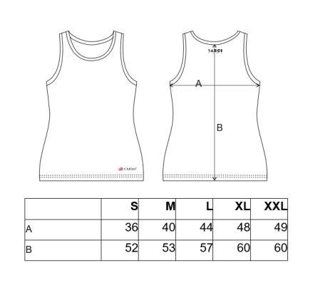 BASIC Damen Tank Top dünn Outlast® - pearl