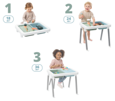 SKIP HOP Mesa sensorial Discoverosity 3 en 1 18m+ 24 piezas