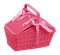 small foot Picknickkorb Rosa mit Geschirr