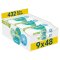 PAMPERS Lenços umedecidos Harmonie Aqua Plastic Free 9x48 un