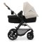 KINDERKRAFT Kombikinderwagen Moov 2 3in1 Moonlight Grey - Schaumstoffräder