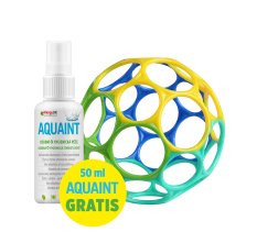OBALL Brinquedo Oball™ Classic 10 cm azul/verde 0m+AQUAINT Água de limpeza 100% ecológica 50 ml