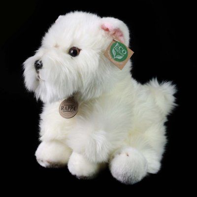 Rappa Câine de pluș Westie șezând 30 cm ECO-FRIENDLY