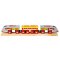 Bigjigs Rail Eurostar Schnellzug + 3 Schienen