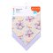 BABYONO Horses cotton bib 2pcs, 0m+