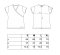T-shirt da donna KR sottile Outlast® - mélange grigio