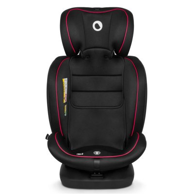 LIONELO Bilbarnstol Bastiaan i-Size (40-150 cm) Black Red