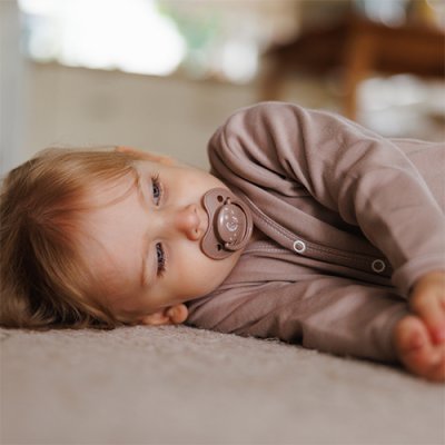 BABYONO Smoczki silikonowe anatomiczne 18m+, 2 szt.