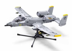Sluban Model Bricks M38-B1362 Angriffsflugzeug A10CS
