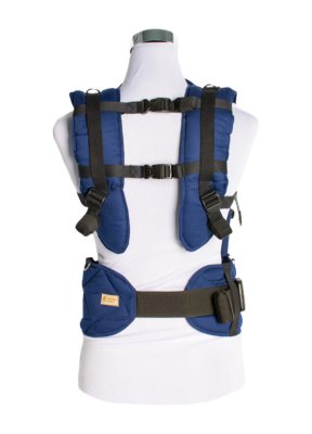 Monkey Mum® Carrie portabebés ergonómico ajustable - Azul marino