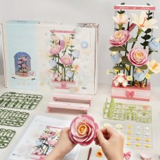 RoboTime 3D slagalica Kutija za cvijeće