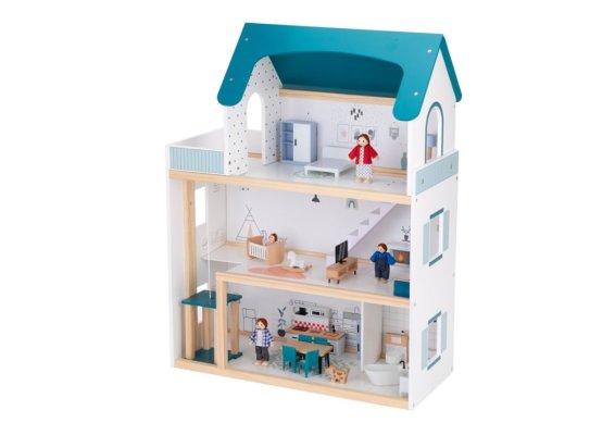 2Kids Toys Casa de muñecas Barbora con accesorios