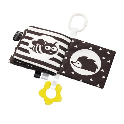 BABYONO Speelboekje Zwart/Wit