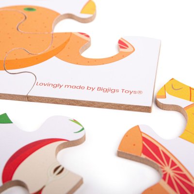 Bigjigs Toys Puzzle podłogowe Owoce
