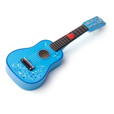 Tidlo Guitarra de Madeira Star azul