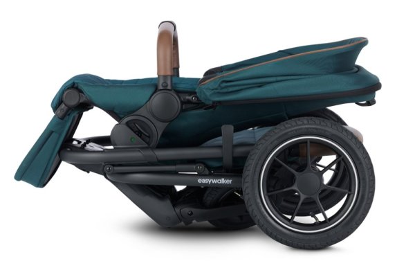EASYWALKER Kombikinderwagen Harvey⁵ Premium 2v1 Jade Green LITE AIR + CYBEX Aton B2 i-Size