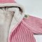 Lammfelljacke - Rosa